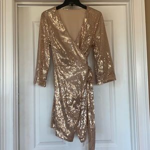 NEW sequin tie dress!
